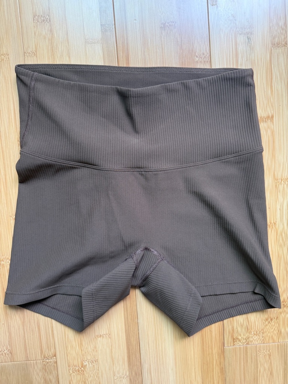 Iwa Co Ribbed Biker Shorts
